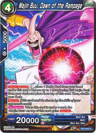 Majin Buu, Dawn of the Rampage (BT3-050) [Cross Worlds] - POKÉ JEUX