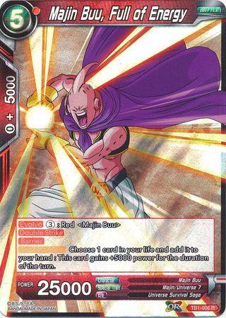 Majin Buu, Full of Energy (TB1-006) [The Tournament of Power] - POKÉ JEUX