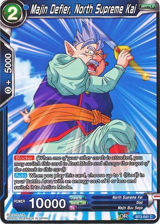 Majin Defier, North Supreme Kai (BT3-041) [Cross Worlds] - POKÉ JEUX