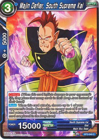 Majin Defier, South Supreme Kai (BT3-040) [Cross Worlds] - POKÉ JEUX