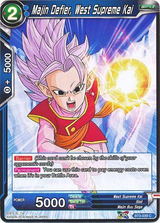 Majin Defier, West Supreme Kai (BT3-039) [Cross Worlds] - POKÉ JEUX