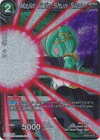 Majin Twin Shun Shun (Foil) (EX02-06) [Dark Demon's Villains] - POKÉ JEUX