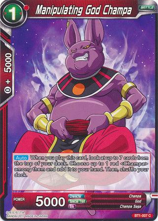 Manipulating God Champa (BT1-007) [Galactic Battle] - POKÉ JEUX