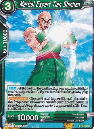 Martial Expert Tien Shinhan (BT2-083) [Union Force] - POKÉ JEUX