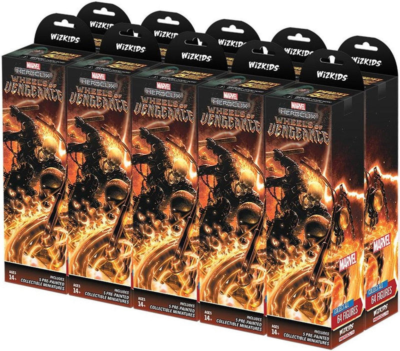Marvel Heroclix: Wheels of Vengeance Booster Brick - POKÉ JEUX