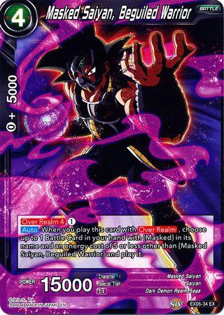 Masked Saiyan, Beguiled Warrior (EX06-34) [Special Anniversary Set] - POKÉ JEUX