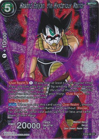 Masked Saiyan, the Mysterious Warrior (Foil) (EX02-02) [Dark Demon's Villains] - POKÉ JEUX