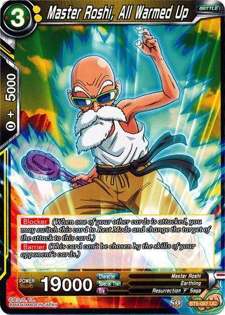 Master Roshi, All Warmed Up (BT5-087) [Miraculous Revival] - POKÉ JEUX