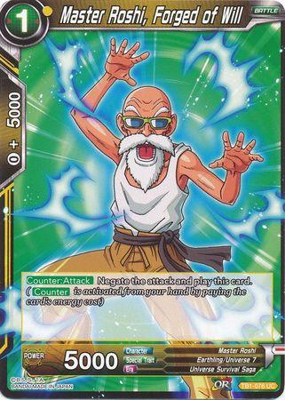 Master Roshi, Forged of Will (TB1-076) [The Tournament of Power] - POKÉ JEUX