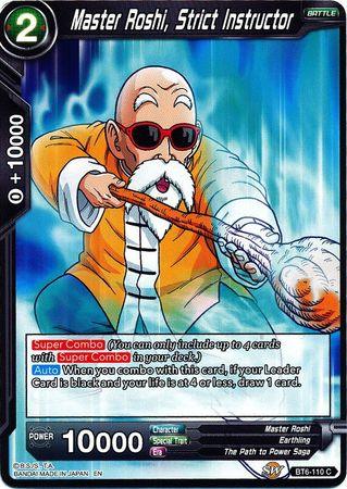 Master Roshi, Strict Instructor (BT6-110) [Destroyer Kings] - POKÉ JEUX