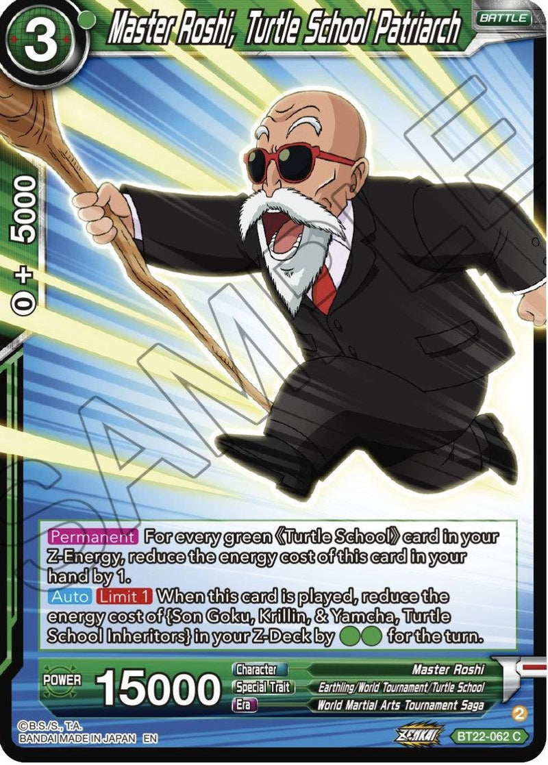 Master Roshi, Turtle school Patriarch (BT22-062) [Critical Blow] - POKÉ JEUX