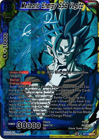 Meteoric Energy SSB Vegito (SPR Signature) (BT7-118) [Assault of the Saiyans] - POKÉ JEUX