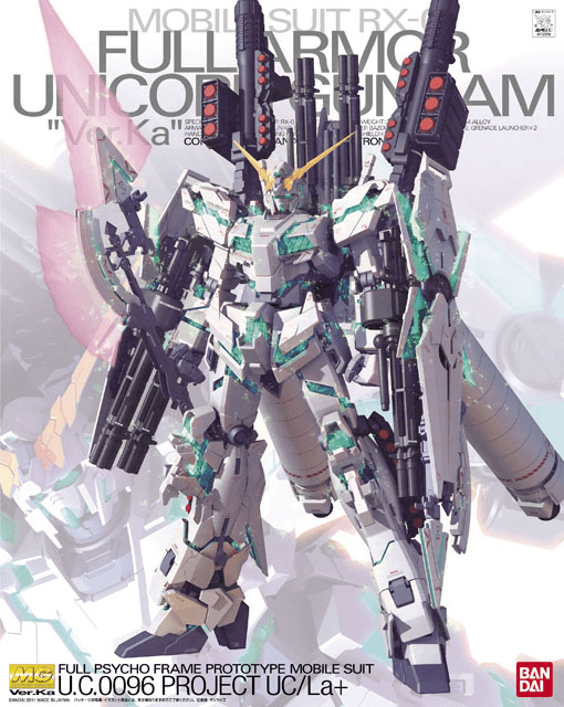 MG 1/100 RX-0 Full Armor Unicorn Gundam Ver.Ka - POKÉ JEUX