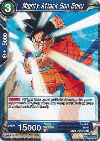 Mighty Attack Son Goku (BT2-038) [Union Force] - POKÉ JEUX