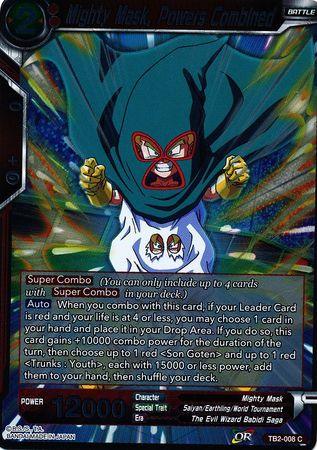 Mighty Mask, Powers Combined (TB2-008) [World Martial Arts Tournament] - POKÉ JEUX