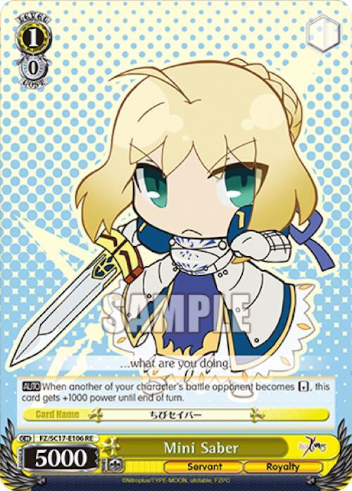 Mini Saber [Fate/Zero Chronicle Set] - POKÉ JEUX