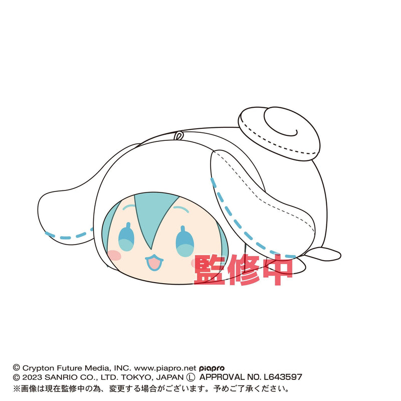 Hatsune Miku x Cinnamoroll: Pote Koro Mascot M Size (F) - POKÉ JEUX