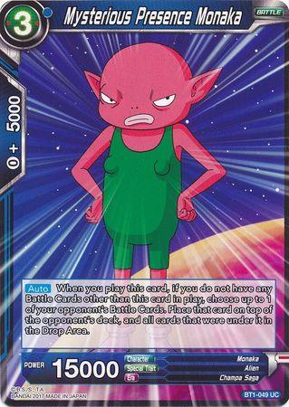 Mysterious Presence Monaka (BT1-049) [Galactic Battle] - POKÉ JEUX