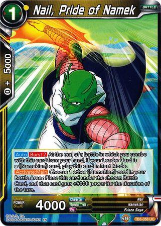 Nail, Pride of Namek (TB3-058) [Clash of Fates] - POKÉ JEUX