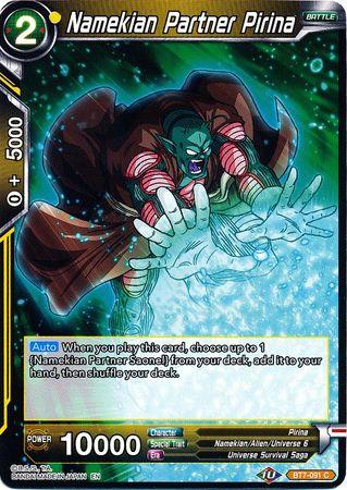 Namekian Partner Pirina (BT7-091) [Assault of the Saiyans] - POKÉ JEUX