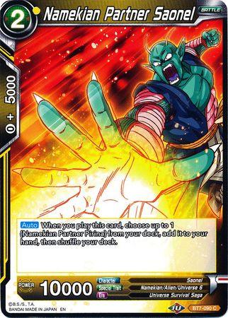 Namekian Partner Saonel (BT7-090) [Assault of the Saiyans] - POKÉ JEUX