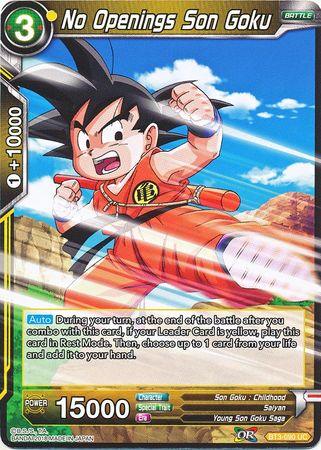 No Openings Son Goku (BT3-090) [Cross Worlds] - POKÉ JEUX