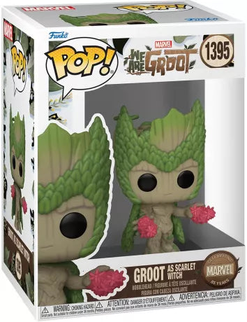 Funko POP! Pop Marvel Groot As Scarlet Witch - We are Groot