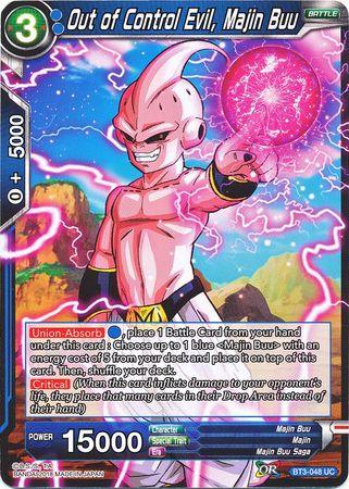 Out of Control Evil, Majin Buu (BT3-048) [Cross Worlds] - POKÉ JEUX