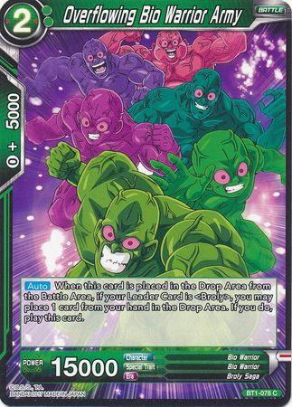 Overflowing Bio Warrior Army (BT1-078) [Galactic Battle] - POKÉ JEUX