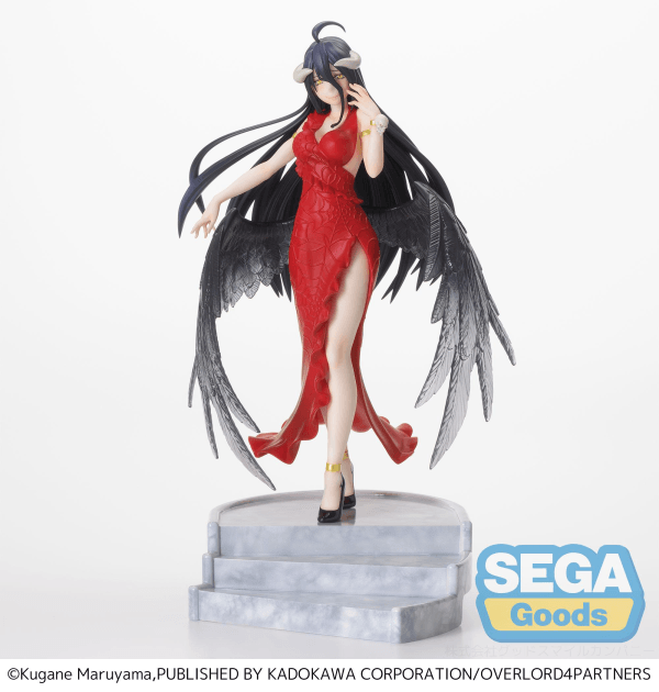 Overlord - Albedo Red Dress Figure - POKÉ JEUX