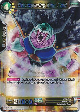 Overpowering King Cold (BT2-105) [Union Force] - POKÉ JEUX