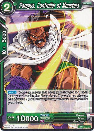 Paragus, Controller of Monsters (BT1-077) [Galactic Battle] - POKÉ JEUX