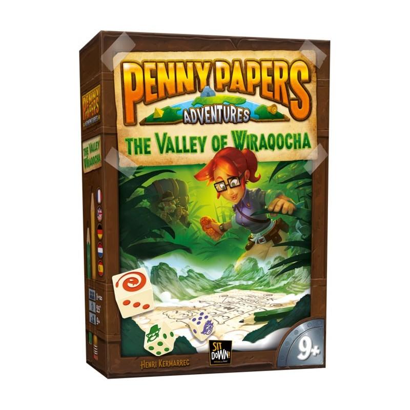 Penny Papers Advetures - Valley of Wiraquocha (Bilingue) - POKÉ JEUX