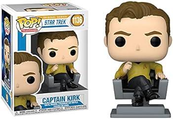 POP! Star Trek Captain Kirk in chair - POKÉ JEUX