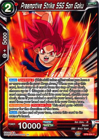 Preemptive Strike SSG Son Goku (BT6-004) [Destroyer Kings] - POKÉ JEUX