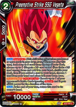 Preemptive Strike SSG Vegeta (BT6-008) [Destroyer Kings] - POKÉ JEUX