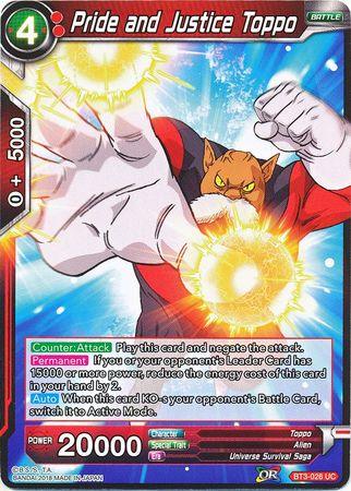 Pride and Justice Toppo (BT3-026) [Cross Worlds] - POKÉ JEUX