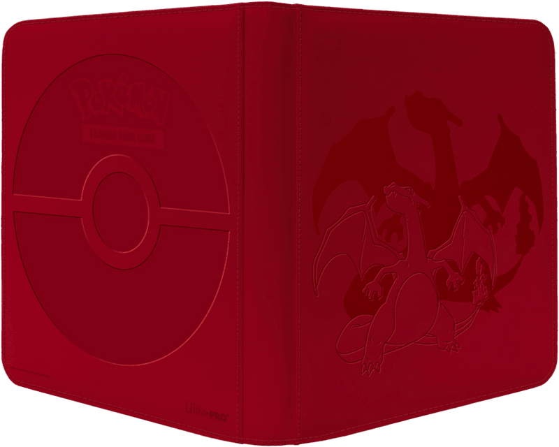 Pro Binder: 12-Pocket Portfolio with Zipper: Charizard (20 pages) - POKÉ JEUX