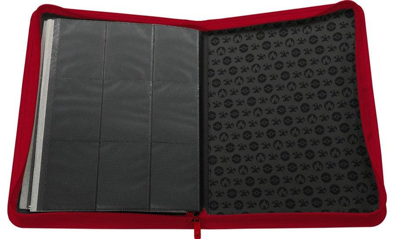 Pro Binder: 9-Pocket Portfolio with Zipper: Charizard (20 pages) - POKÉ JEUX