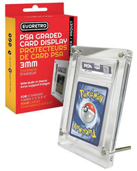 PSA Graded Card Stand Acrylic Protector 3.0MM (Pack of 1) - POKÉ JEUX