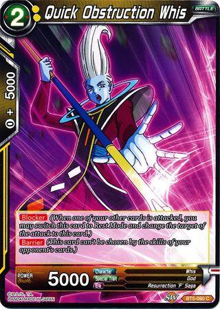 Quick Obstruction Whis (BT5-090) [Miraculous Revival] - POKÉ JEUX