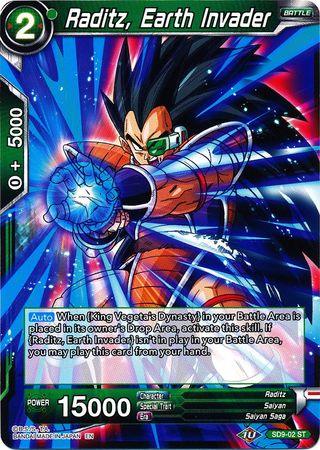 Raditz, Earth Invader (SD9-02) [Assault of the Saiyans] - POKÉ JEUX