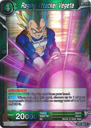 Raging Attacker Vegeta (BT1-064) [Galactic Battle] - POKÉ JEUX