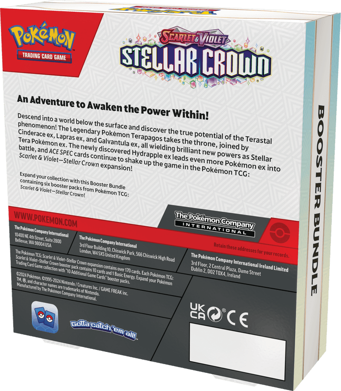 (PRE ORDER) POKEMON SV7 STELLAR CROWN BOOSTER BUNDLE - POKÉ JEUX