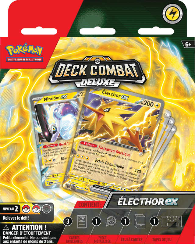 POKEMON FRENCH DLX Battle Decks Ninetales/Zapdos - POKÉ JEUX