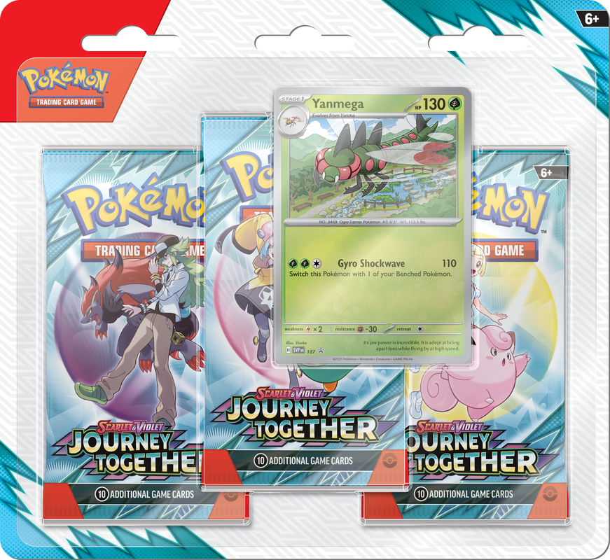 (PRE ORDER) POKEMON SV9 JOURNEY TOGETHER 3PK BLISTER