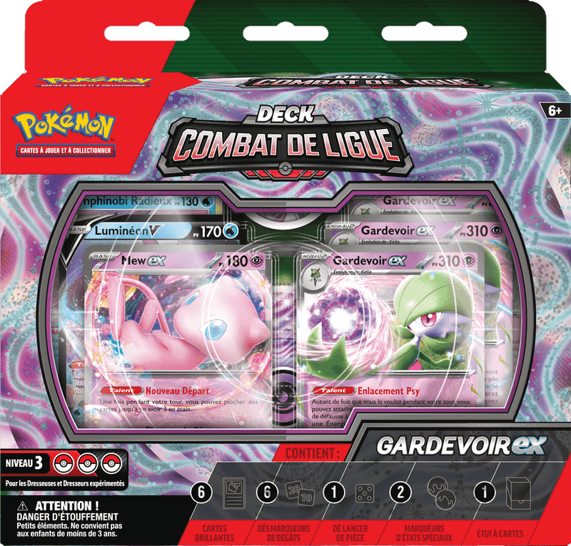 French - Pokemon Gardevoir Ex League Battle Deck - POKÉ JEUX