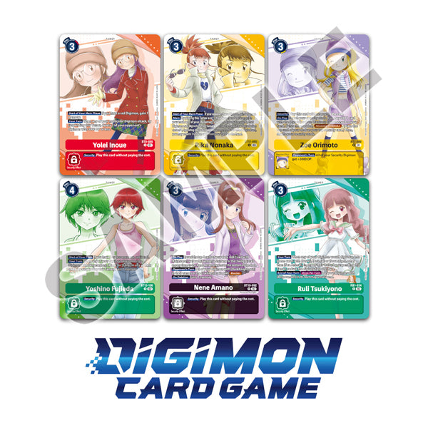 DIGIMON CG PREMIUM HEROINES SET