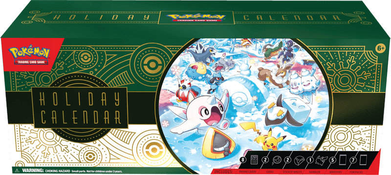 (PRE ORDER) POKEMON HOLIDAY CALENDAR 2024 - POKÉ JEUX