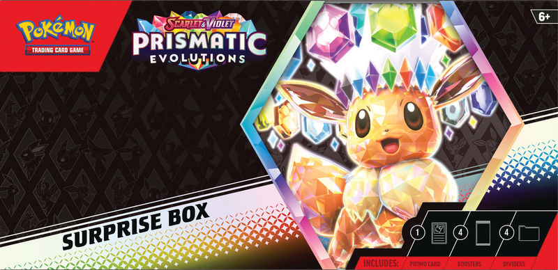 (PRE ORDER) POKEMON SV8.5 PRISMATIC EVOLUTIONS SURPRISE BOX